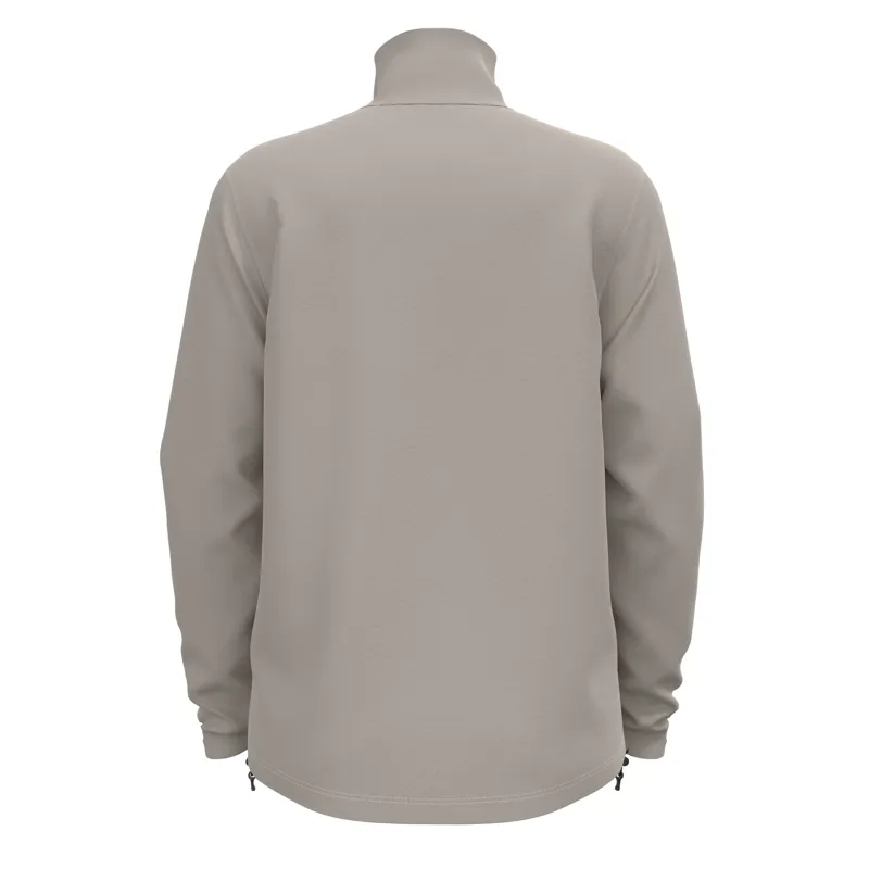 2024 Odlo Ascent 365 Womens fleece midlayer silver-1